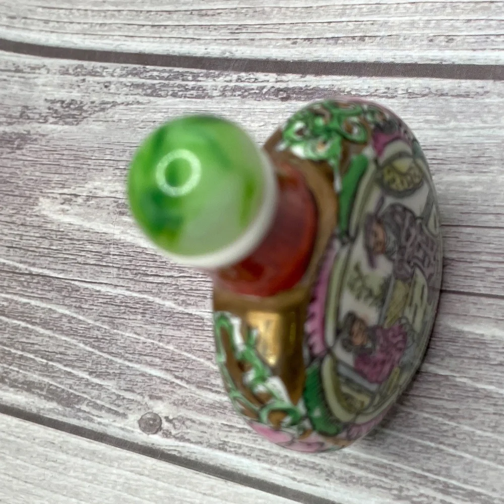 Vintage Chinese Painted Snuff Bottle - Picture 6 of 12